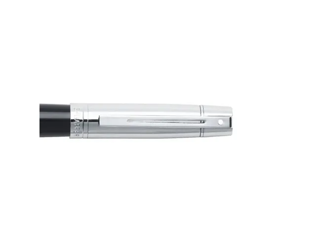 Rollerball SHEAFFER 300 E9314 Black barrel chrome cap chrome plated