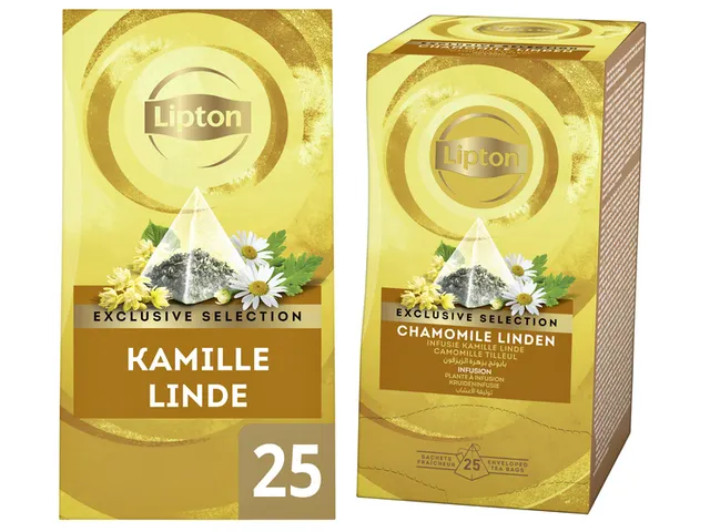 Thé Lipton Exclusive Camomille Tilleul 25x 2g