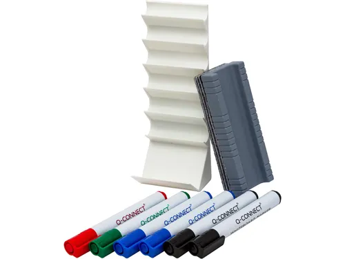 Q-CONNECT accessoirehouder voor whiteboard incl. markers en wisser