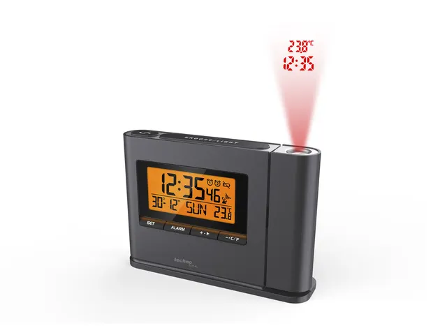 Projectiewekker Technoline WT 519 129x92x34mm zwart