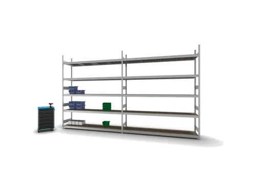 breedvakstelling,aanbouwveld,HxBxD 3000x2520x635mm,vakl. 350kg