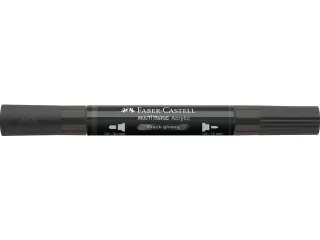 Acrylmarker Faber-Castell Multimark 299 black glossy - 4