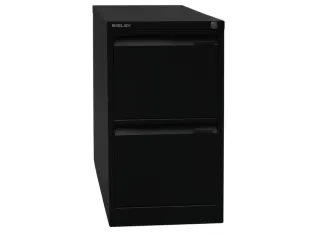 hangmappenkast,HxBxD 711x413x622mm,2hangmappenframes,1baan,romp zwart - 4