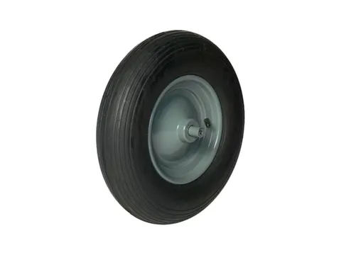 kruiwagenwiel,draagverm. 250kg,ØxB 400x100mm,aslengte 100mm