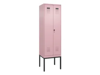 PBM-locker,HxBxD 2120x600x500mm,2vak,vak B 300mm,draaigrendel - 2