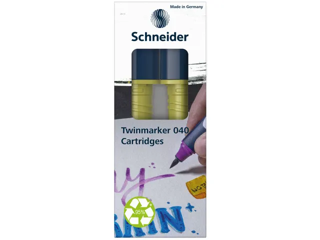 Twinmarker Schneider cartridge Paint-It 040 vert olive 043