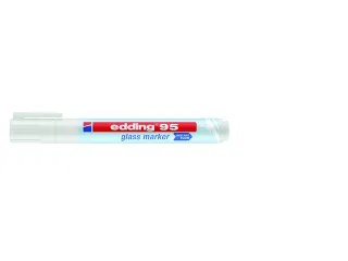 Viltstift edding 95 glasbord wit - 2