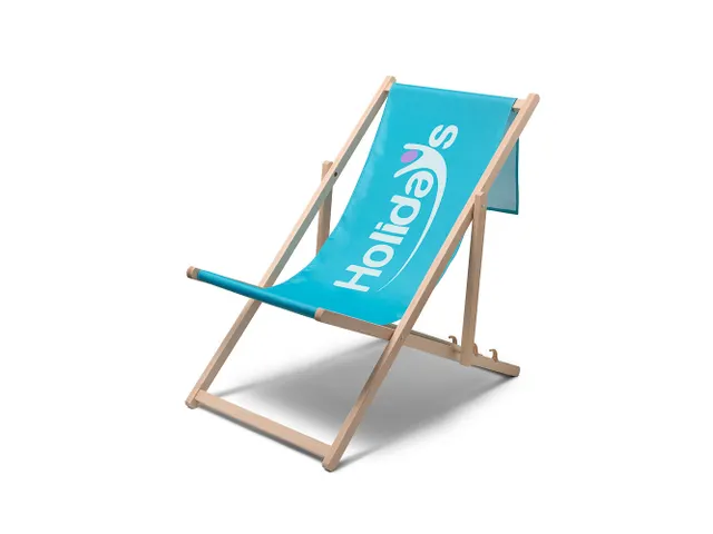 Print voor de Strandstoel Relax Classic met logobanner