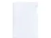 L-map Kangaro A4 PVC 180 micron transparant generfd, 4 krimp à 25 stu