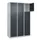 lockerkast,HxBxD 1850x1200x500mm,3x4vakken,vak B 400mm,cil.-slot