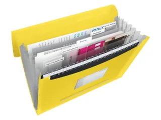 Projectmap Vivida Pp A4 Geel 6 Vaks - 1