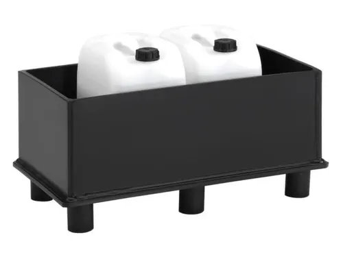Opvangbak Hdpe 870x470x415mm V. 2x60l M. Poten Open Volume 60l
