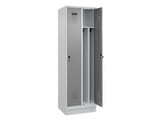 locker voor scheiding van kleding,HxBxD 1950x600x500mm,2vak - 1