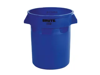 Ronde Brute Container 75.7 Liter Rubbermaid Blauw - 1