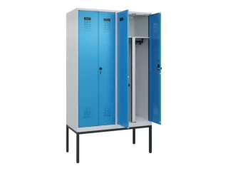 PBM-locker,HxBxD 2120x1200x500mm,4vak,vak B 300mm,draaigrendel - 1