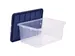 Opbergbox 38 Liter Transparant Blauw