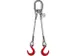 Élingue Multibrins 2Brins Cmu 0-45° 4 4T Ø Câble 18Mm Longueur Uti