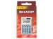 Calculator Sharp EL243S grijs-blauw hand 8 digit