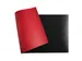 Onderlegger PU 40x80cm zwart/rood
