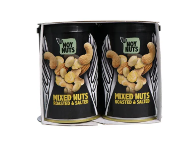 Noten NoyNuts Roasted and Salted blik 150gram