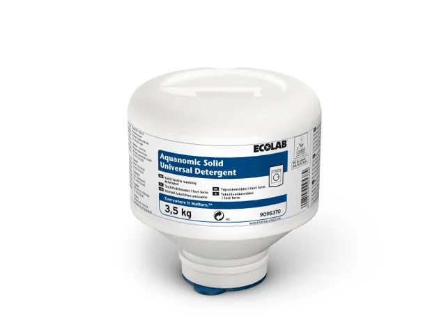 Aquanomic Solid Universal Wasmiddel Textiel doos 2x3.5kg