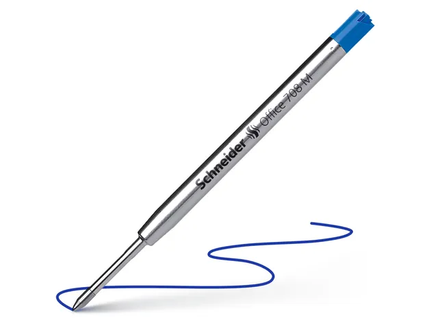 Balpenvulling Schneider Office 708-3 Blauw Medium