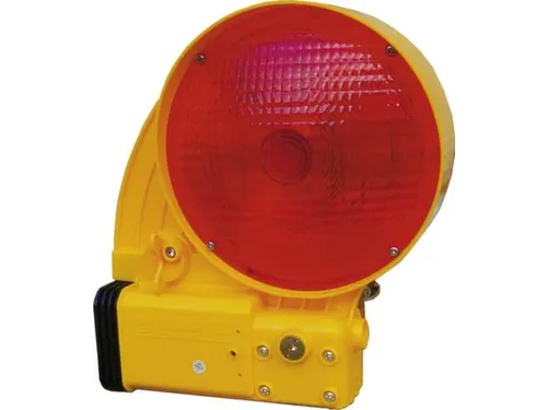 bakenlamp,LED,rood,HxBxD 290x200x85mm,m. schemerautomaat