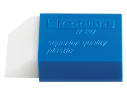 Gum edding R20 met kunststof blauwen houder 2 stuks