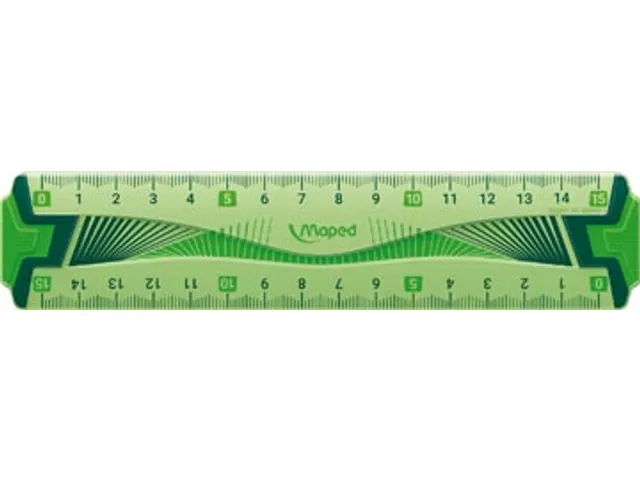 Règle Flex incassable Double graduation 15cm