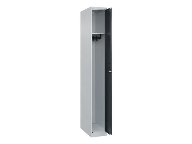 locker,HxBxD 1850x250x500mm,1vak,vak B 250mm,cil.-slot,staand op vloer