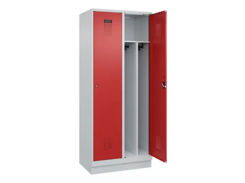 locker voor scheiding van kleding,HxBxD 1950x800x500mm,2vak
