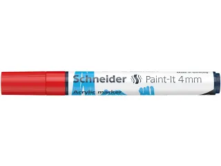 Acrylmarker Schneider Paint-It 320 4mm rood - 1