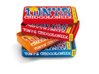 Chocolade Tony's Chocolonely Reep 3x 180 gram in Blik