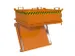 mini-bodemklepcontainer,HxLxB 625x1000x1200mm,0,37m³,inrijbeugel,staa