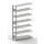 Inhaakstelling Aanbouwveld Verzinkt 2200x1256x336mm 7legborden 80kg
