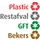 Recycling stickerset NL voor Carro