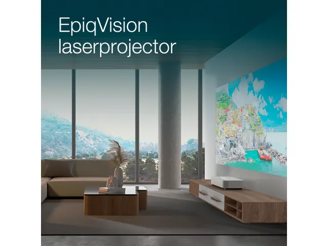 EH-LS800W 4K PRO-UHD smart laserprojector, 4000 lumen, scherm van maxi