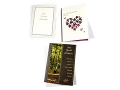 Wenskaart Paperclip condoleance navulset à 12 stuks