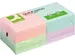 Quick Notes Memoblaadjes Pastel 76x76mm 100 Vel 12 Blokken 4 Kleuren