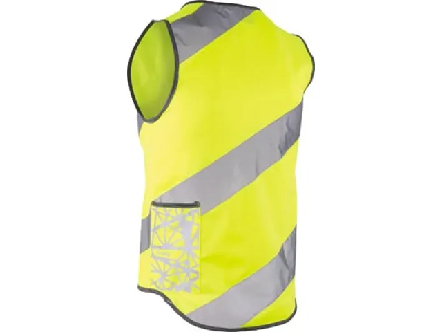 Roadie Jacket fluohesje, geel, small