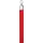 Afzetkoord Securit 150cm rood met chroome knop