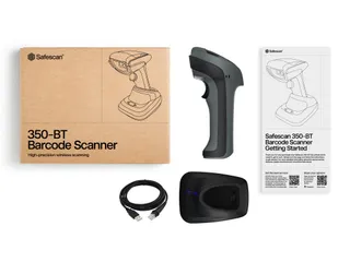 Safescan 350-BT Draadloze Barcodescanner met oplaadstation USB-A - 9