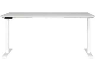 Elektrisch ihv bureau,HxBxD 720-1200x1600x800mm,blad lichtgrijs - 2