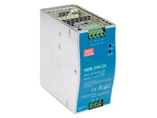 240 W Enkelvoudige Uitgang Industriële Din Rail Voeding 24 V 10 A - 1