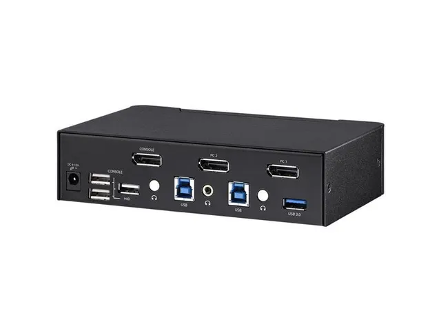 2-Poorts Displayport Kvm Switch 4k 60hz