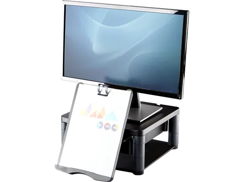 Monitorplateau Riser Grijs