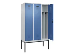 locker voor scheiding van kleding,HxBxD 2120x1200x500mm,3vak