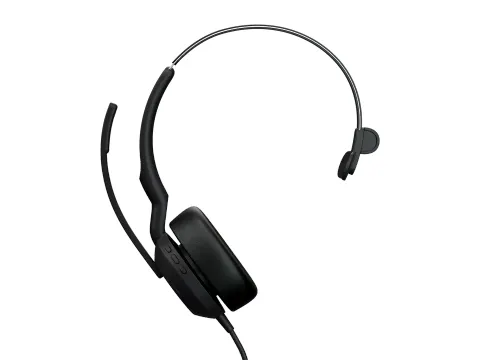 Jabra Evolve2 50 Headset USB Type-C USB Type-A Bluetooth Zwart
