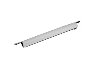 Kabel slurf met ritssluiting reversible zwart of grijs - 1