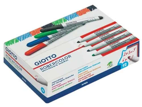 Robercolor whiteboardmarker maxi ronde punt blauw